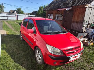 2007 Hyundai Getz I Рестайлинг, красный, 420000 рублей, вид 2