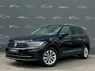 2021 Volkswagen Tiguan II Рестайлинг, чёрный, 2415300 рублей, вид 1