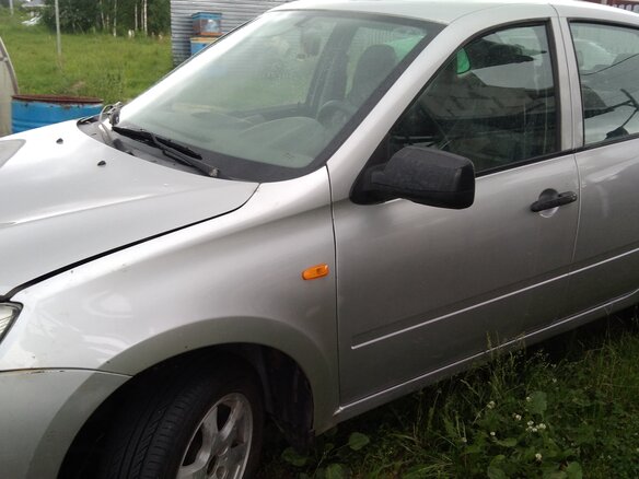 2012 Lada (ВАЗ) Granta I, серебристый, 290000 рублей - вид 6