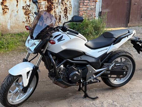 2016 Honda NC 750S, белый, 570000 рублей, вид 1