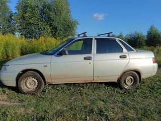 2005 Lada (ВАЗ) 2110, серебристый, 130000 рублей, вид 4