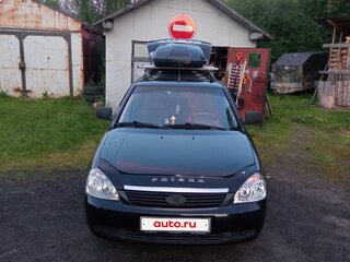 2011 Lada (ВАЗ) Priora I, чёрный, 350000 рублей, вид 1