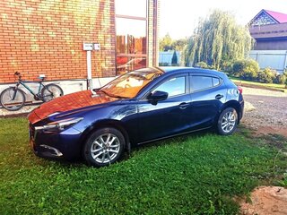 2016 Mazda Axela III Рестайлинг, синий, 1140000 рублей, вид 5