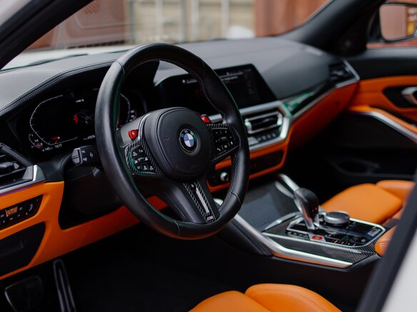 2021 BMW M3 Competition Package VI (G80), белый, 6669836 рублей - вид 18