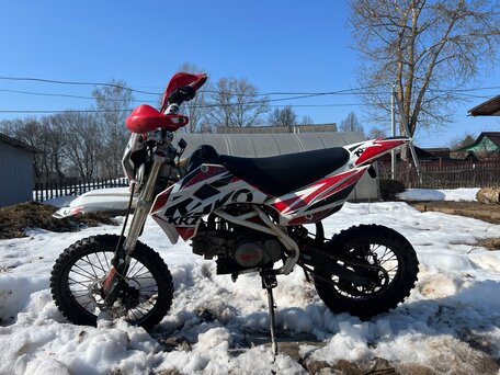 2022 Kayo Basic TT140EM, красный, 82000 рублей, вид 4