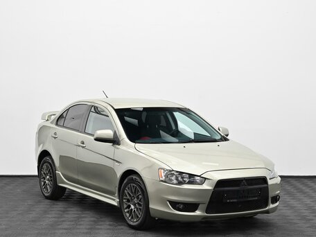 2007 Mitsubishi Lancer X, бежевый, 459000 рублей, вид 1