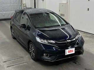 2018 Honda Fit III Рестайлинг, синий, 1460000 рублей, вид 1