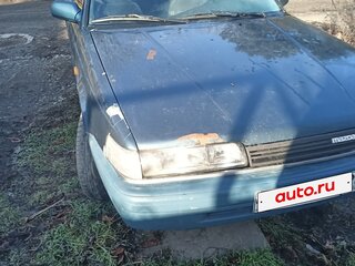 1991 Mazda 626 III (GD), синий, 110000 рублей, вид 2