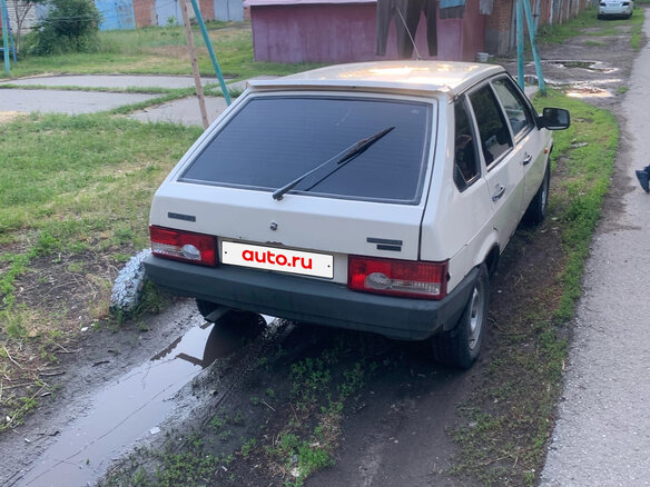 1990 Lada (ВАЗ) 21096, белый, 80000 рублей - вид 4