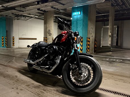 2014 Harley-Davidson Sportster 1200, красный, 1225000 рублей, вид 1