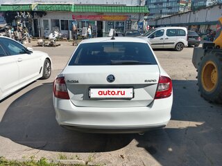 2018 Skoda Rapid I Рестайлинг, белый, 690000 рублей, вид 4