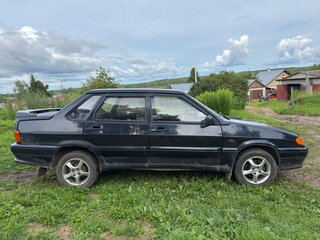 2007 Lada (ВАЗ) 2115, чёрный, 120000 рублей, вид 2