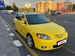 2006 Mazda 3 I (BK), жёлтый, 598800 рублей, вид 5