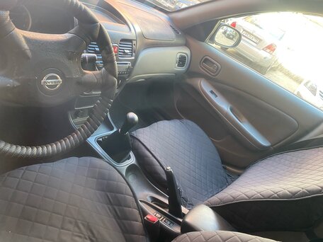 2003 Nissan Almera II (N16), серебристый, 225000 рублей, вид 4