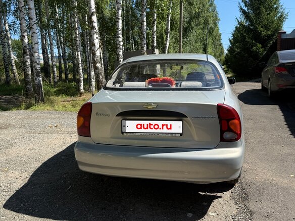 2006 Chevrolet Lanos I, серебристый - вид 8