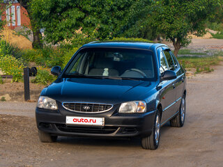 2008 Hyundai Accent ТагАЗ II, серый, 470000 рублей, вид 1