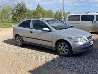 2001 Opel Astra G, серебристый, 210000 рублей, вид 3