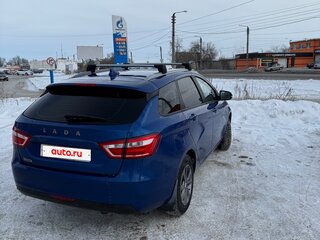 2022 Lada (ВАЗ) Vesta SW I, синий, 1100000 рублей, вид 4
