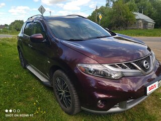 2011 Nissan Murano II (Z51) Рестайлинг, пурпурный, 1190000 рублей, вид 2