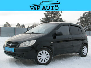 2010 Hyundai Getz I Рестайлинг, чёрный, 590000 рублей, вид 1