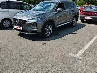 2019 Hyundai Santa Fe IV, серый, 3850000 рублей, вид 1
