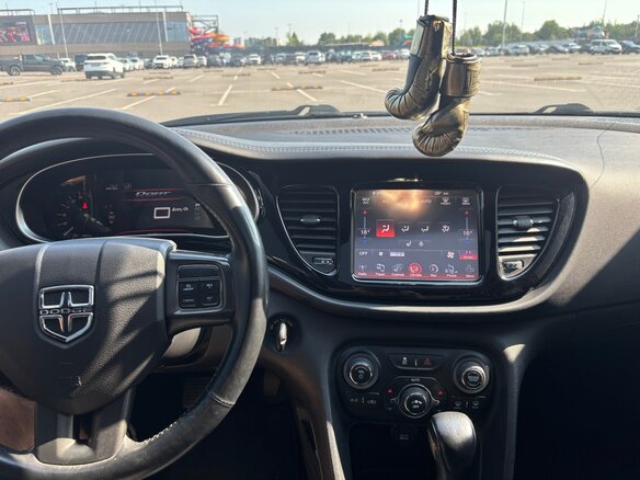 2013 Dodge Dart PF, оранжевый, 830000 рублей - вид 9