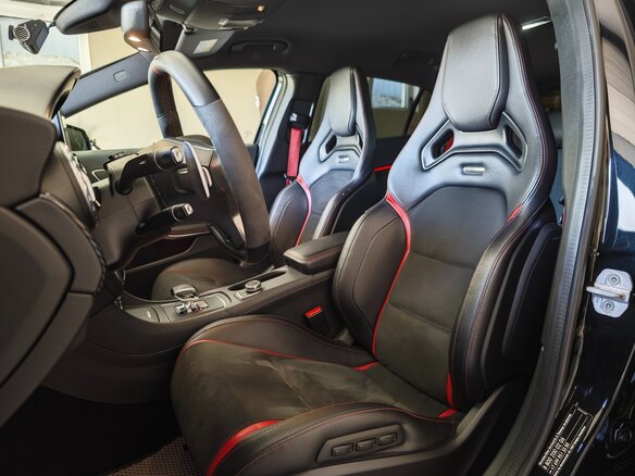 2014 Mercedes-Benz GLA AMG 45 AMG I (X156), чёрный, 2450000 рублей - вид 10