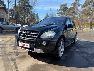 2009 Mercedes-Benz M-Класс 350 II (W164) Рестайлинг, чёрный, 1350000 рублей, вид 1
