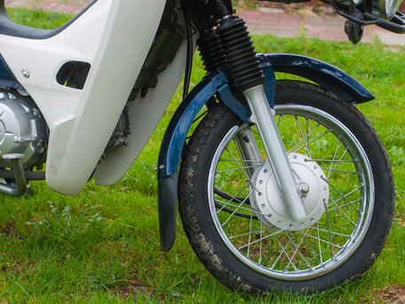 2014 Honda Super Cub, синий, 105000 рублей, вид 4
