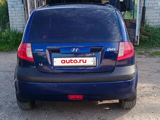 2007 Hyundai Getz I Рестайлинг, синий, 430000 рублей, вид 2