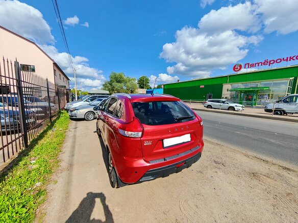 2021 Lada (ВАЗ) XRAY I, красный - вид 2