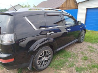 2008 Mitsubishi Outlander II, чёрный, 1100000 рублей, вид 5