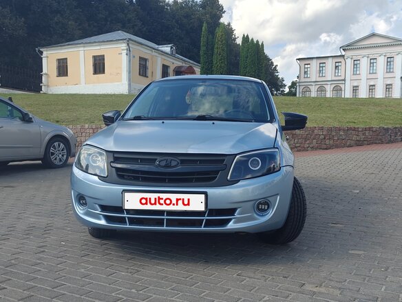 2013 Lada (ВАЗ) Granta I, голубой - вид 2
