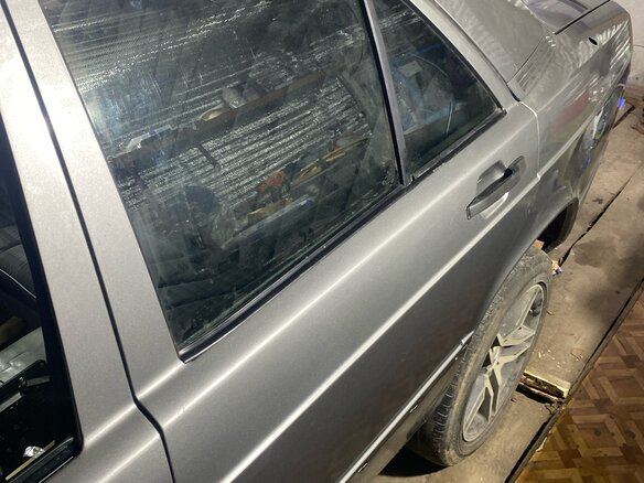 1991 Mercedes-Benz 190 (W201), серый, 250000 рублей - вид 14