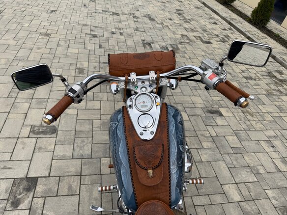 2003 Honda Shadow 750, синий, 690000 рублей - вид 5