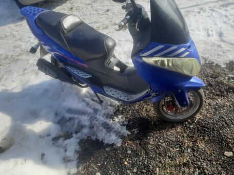 2012 Lingben LB125T, синий, 60000 рублей, вид 3