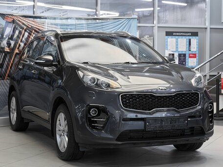 2017 Kia Sportage IV, серый, 1749000 рублей, вид 3