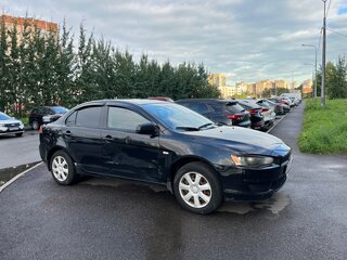 2009 Mitsubishi Lancer X, чёрный, 600000 рублей, вид 4