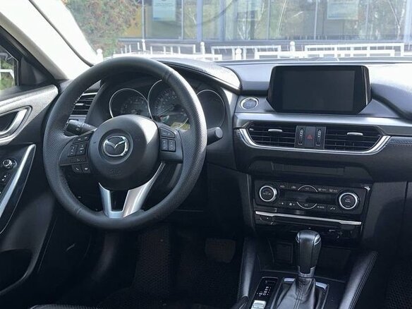 2015 Mazda 6 III (GJ) Рестайлинг, серый, 1900000 рублей - вид 4