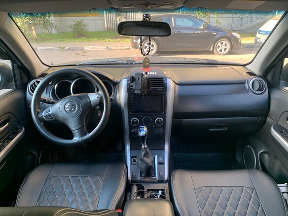 2008 Suzuki Grand Vitara II Рестайлинг, чёрный - вид 10