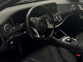2017 Mercedes-Benz S-Класс AMG 63 AMG Long III (W222, C217), чёрный, 6300000 рублей, вид 4