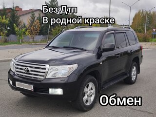 2011 Toyota Land Cruiser 200 Series, чёрный, 4500000 рублей, вид 1