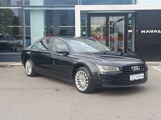 2014 Audi A8 Long III (D4), чёрный, 1439000 рублей, вид 3