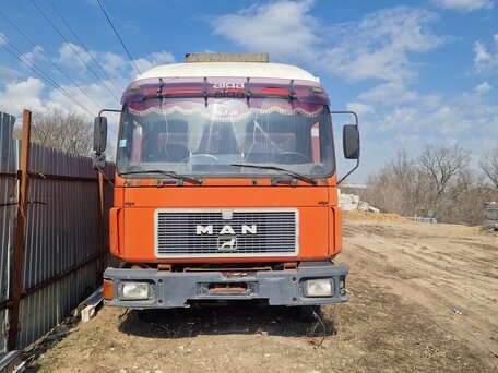1989 MAN 19, красный, 350000 рублей, вид 1