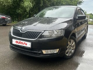 2014 Skoda Rapid I, чёрный, 800000 рублей, вид 1