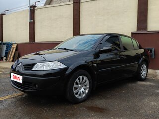 2007 Renault Megane II Рестайлинг, чёрный, 550000 рублей, вид 1