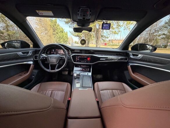 2020 Audi A6 45 TFSI V (C8), белый, 4750000 рублей - вид 12