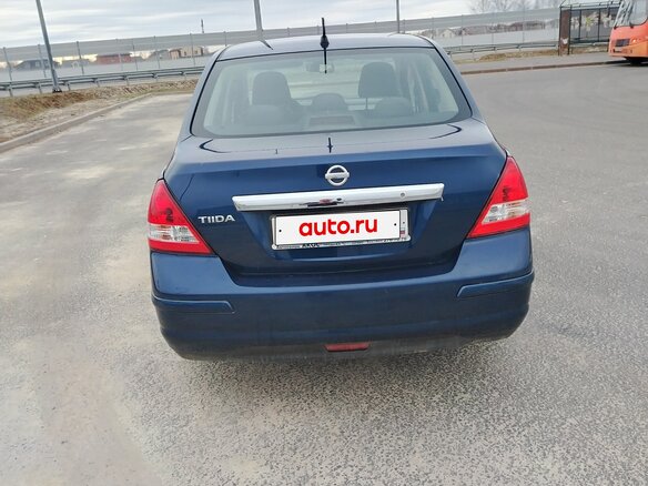 2008 Nissan Tiida I, синий - вид 9