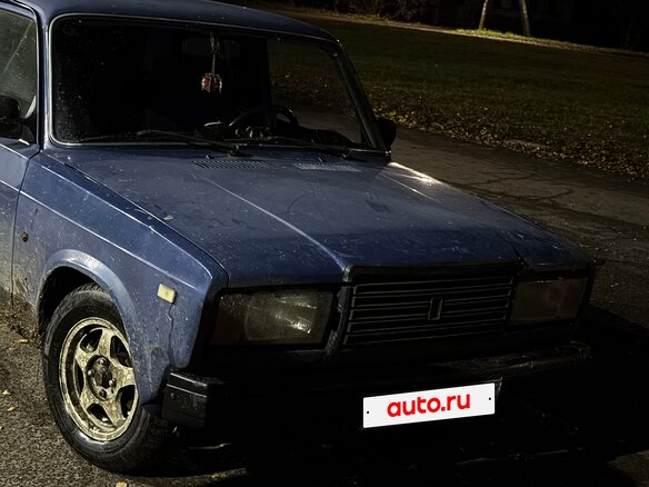 2007 Lada (ВАЗ) 2107, синий, 90000 рублей - вид 2