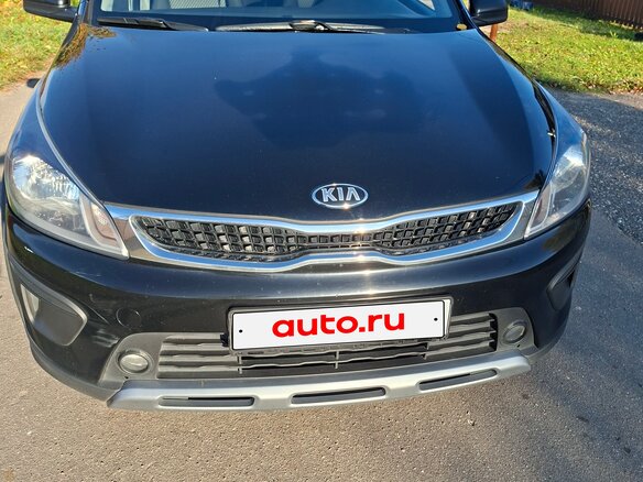 2019 Kia Rio X-Line IV, чёрный, 1150000 рублей